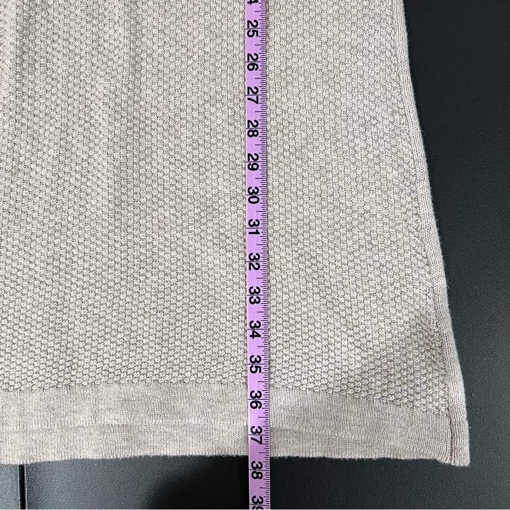 The White Company Wool Cotton Blend V Neck Sweater Dress Size S - Picture 8 of 8